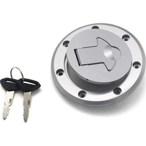 Motorcycle accessories Ignition Fuel Gas Tank Cap Cover Lock With 2 keys For KTM 125/200/390 DUKE Aluminum & plastic