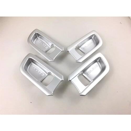 Car-Styling Accessories Sticker Trim for Renault Koleos 2017 2018 2019 ABS Chrome Inner Door Handle Bowl Frame Cover 4pcs/set