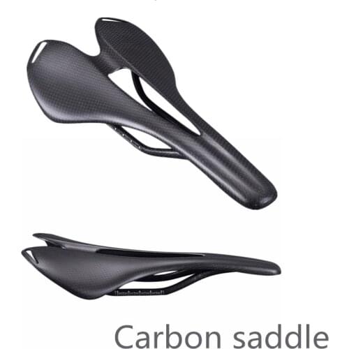 No carbon logo total mountain bike mtb selim for Road Bicycle Accessories 3k matt/bright finish good quality bicycle parts