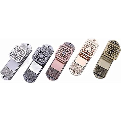 2PCS Chinese Style Curtain Hook Zinc Alloy Wall Hanging Pothook Door Handle Cabinet Pull Clothes Hanger Window Ornament Hardware