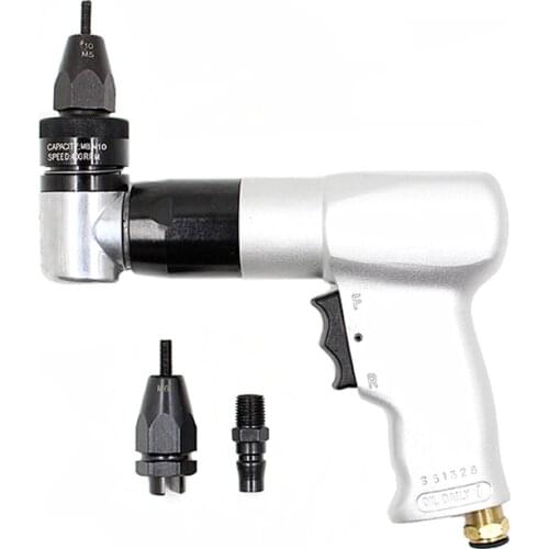 Elbow Pneumatic Riveter 90 Degree Right Angle Air Rahm Gun Pull Rivet Nut Cap Tools M3 M4 M5 M6 M8 M10
