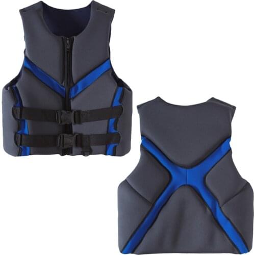 Men Women Float Surfing Rafting Protective Vest Adults Neoprene Life Jacket/Vest Adult Black