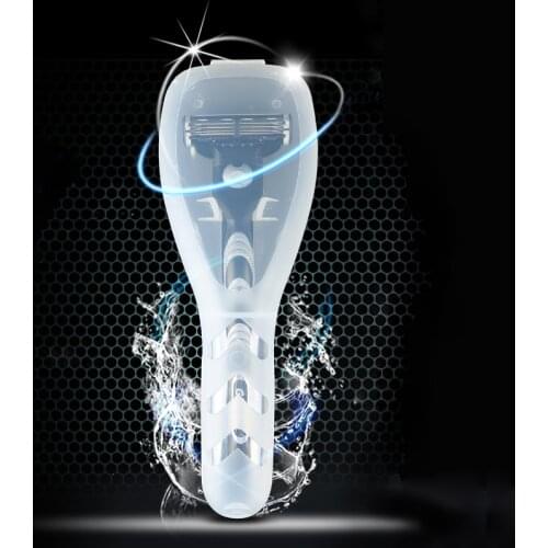 Portable Razor Box Blades and Holder Storage Box Shaver Handle Box For Gillette Razor handle ( Not Include The Razor )