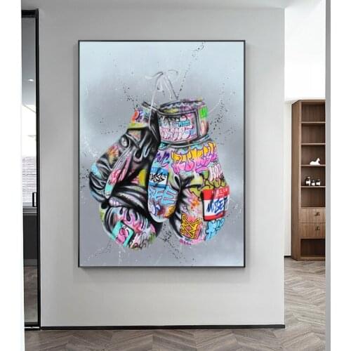 RELIABLI ART Graffiti Posters And Prints Canvas Paintings Gloves Pictures Modern Home Wall For Living Room Decoration No Frame