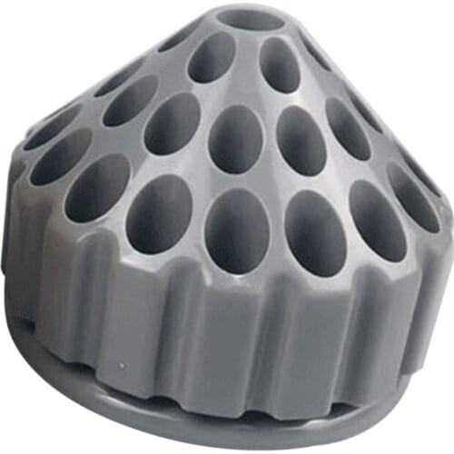 Rotatable Blue Green Gray Yellow Kelly Organizer Box Drill Bits Stand Plastic Grinding Tool Storage Box Bur Holder