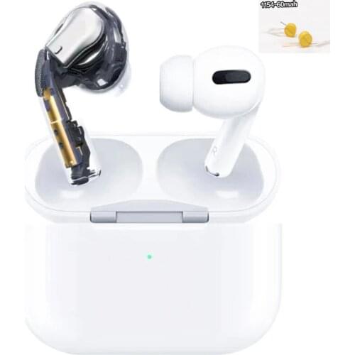For Airpods Pro Charging Battery Replacement 60mAH Charger Bluetooch Pairing Pop up Windows for AirPods Air Pods Pro Battery