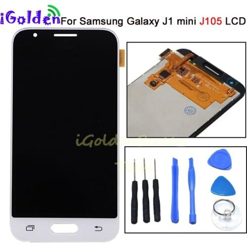 800*480 lcd For Samsung Galaxy J1 mini J105 J105H J105F J105B J105M SM-J105F LCD Display with touch screen Free Shipping + tools