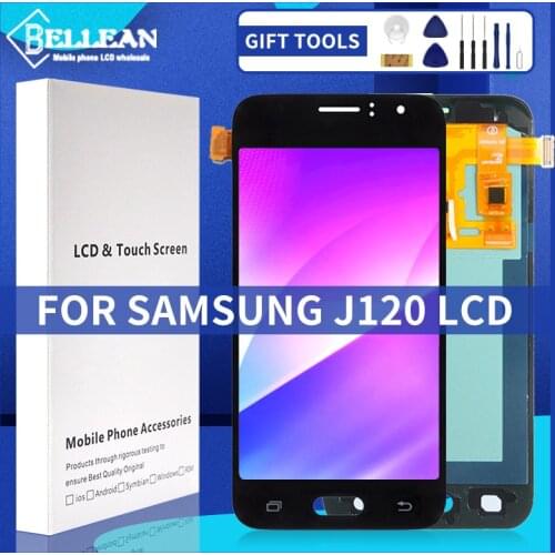 Catteny J120H J120M J1 2016 Display For Samsung Galaxy J120 Lcd Display Touch Screen Digitizer Assembly Free Shipping
