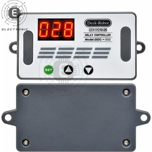 DDC-332 Delay Controller DC 12V LED Digital Time Delay Relay Module Switch Timing controller With Buzzer