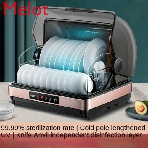 Disinfection Cabinet Household Desktop Small Sterilized Cupboard Tableware Drying Disinfection Cleaning Cabinet