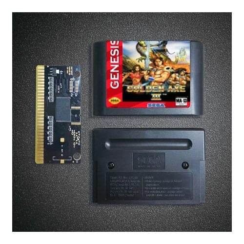 Golden Axe III - 16 Bit MD Game Card for Sega Megadrive Genesis Video Game Console Cartridge