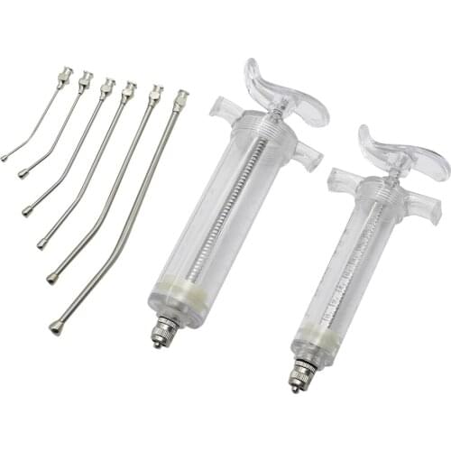 Manual Feeding Rearing Gavage Crop Needle Curved Medication Tube Cage Birds Mice Parrot Feeding Syringe