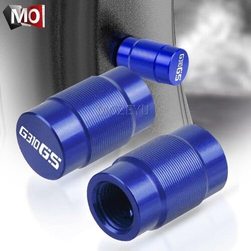Motorcycle CNC Vehicle Wheel Tire Valve Air Port Stem Caps Covers Plug For BMW G310GS G310 GS G 310 GS 2017 2018