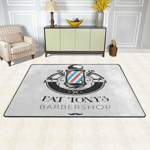 Barbers Shop 209 Carpet Living Room Rugs 120x182cm Round Carpet Outdoor Carpet Children Carpet