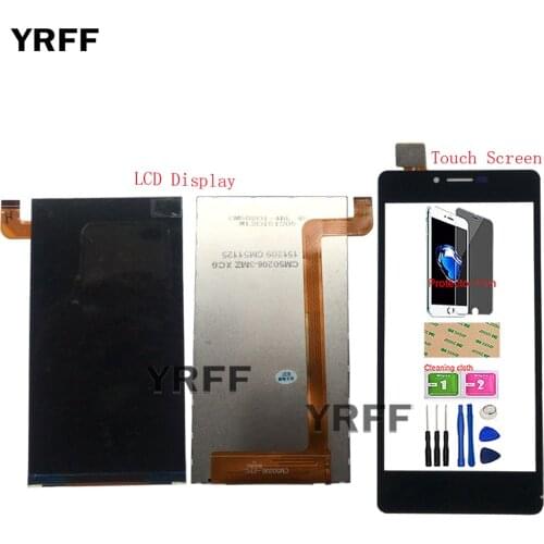 Mobile LCD Display For Cubot S208 LCD Display Touch Screen Digitizer Assembly Replacement Part Tools Tape 3M Glue Protector Film
