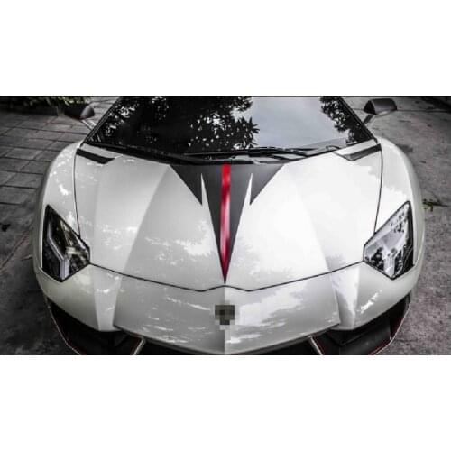 For Lamborghini Aventador sticker color strip Huracan Urus hood modified sticker