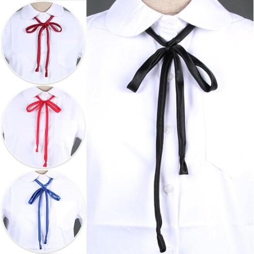 Fashion New Necktie Handmade Ribbon Bowtie Womans Clothing Fashionable Shirt Butterfly Bow Tie for Women Ladies Accessories