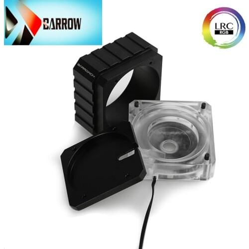 Trolley water cooled D5 pump modified armor D5 series pump modified pump transparent cover accessories DIY cooler, FBD5TZ V2