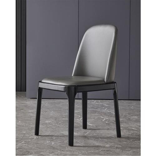 Nordic Solid Wood Dining Chair Modern Simple Fashion Creative Family Restaurant Hotel Table Chair Back Light Luxury Whole Set Ch