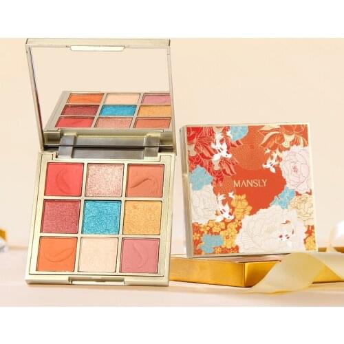 9 Color Full Matte Eye Shadow Palette Natural Eyes Makeup Eye Shadow Make-Up Naakt Make set Korea Cosmetica TSLM1