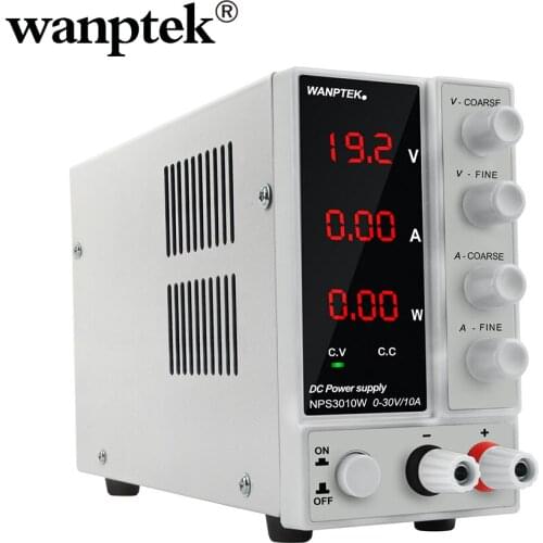 Adjustable DC Power Supply NPSW 30V10A 60V5A 110/220V LED Digital Switching Voltage Regulator Stabilizers Laptop Repair Rework