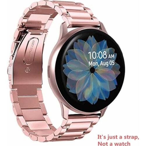 Band For Samsung Galaxy watch 3 Active 2 40mm 44mm 45mm 41mm/Gear S3 Magnetic Loop bracelet Huawei GT/2/2e 20mm/22mm watch strap