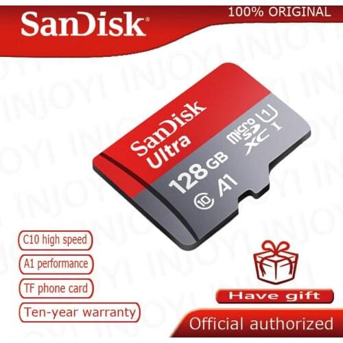 Sandisk Micro SD Card 8GB 16GB 32GB 64GB 128GB 200GB Flash Memory Card MicroSDHC MicroSDXC UHS-1 MicroSD for Smartphone tf Card