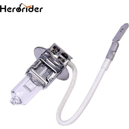 Herorider 2PCS New Arrival Car Light Bulbs H3 12V H3 Halogen Xenon Car Light Bulb Lamp 55W Factory Price Car Styling Parking