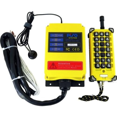 High quality 24V 220V AC 1 Speed 1 Transmitter 21 Channels Hoist Crane Industrial Truck Radio Remote Control System Controller