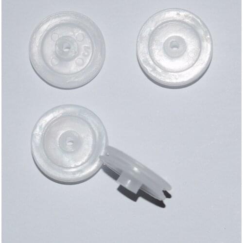 10/100pcs new soft plastic Pulley OD 18mm 2mm hole diy Toy Accessories Technology Model Parts baby toys 182AS