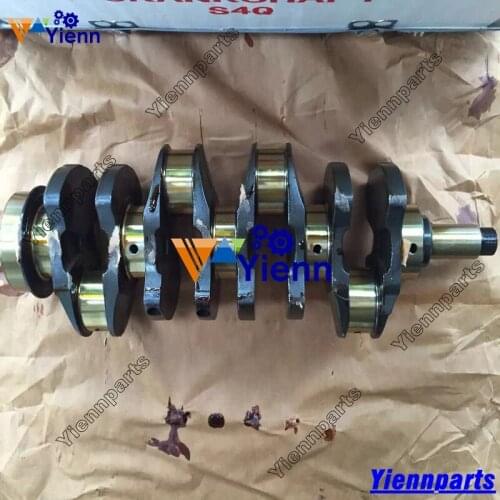 100% New For Mitsubishi S4Q2 Crankshaft 32C20-02060 32C20-03060 For TEREXs HR18 Midi Excavator S4Q2-61KL Engine Repair Parts