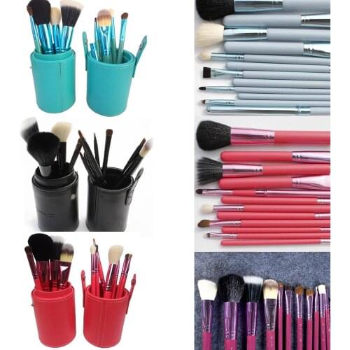 12PCS Makeup/Make up Brush Set Eyebrow Contour Foundation Kabuki Cosmetic MC Brushes de brochas de maquillaje pinceles