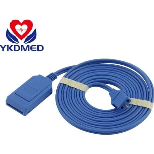 5PCS/Lot ESU plate cable,reusable ESU patient cable,CE and ISO13485 certificates