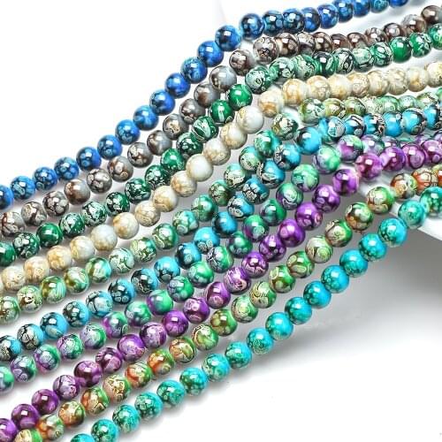 50Pcs 8mm AAA Quality Natural Stone Beads Green For Jewelry Making Crystal Glass Round Beads DIY Necklace Bracelet Wholesale