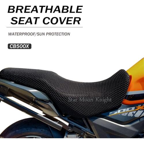 Motorcycle Accessories Protecting Cushion Seat Cover For Honda CB500X CB500 X CB 500 X ​Nylon Fabric Saddle Seat Cover