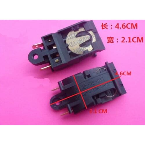 Electric Kettle Parts 250V 16A large power steam switch