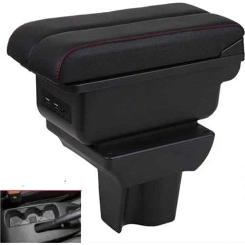For Rush armrest box central content box interior Rush Armrests Storage car-styling accessories part with USB