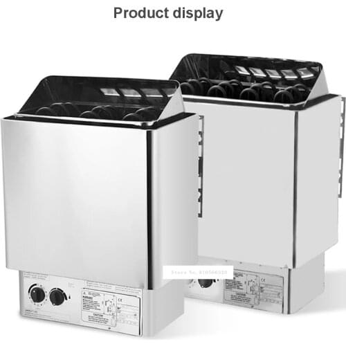 Household 304 Stainless Steel Sauna Stove Internal Control Heating Furnace Sauna Equipment Sauna Steam Generator 220V-380V 3KW