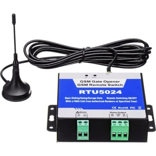 RTU5024 gsm relay sms call remote controller gsm gate opener switch for control home appliance ( RTU 5024 ) parking systems