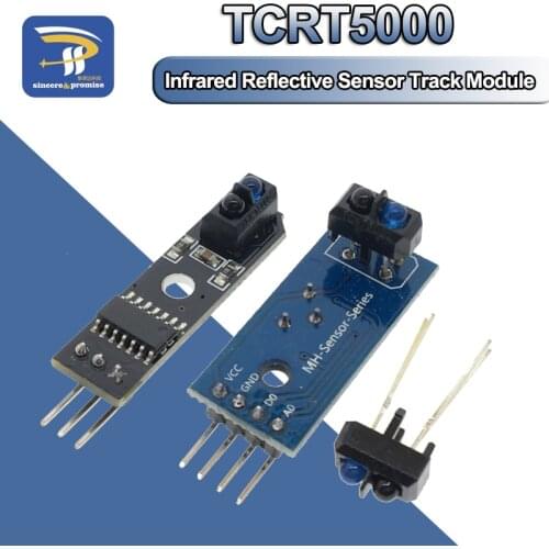 TCRT5000 Infrared Reflective Sensor IR Photoelectric Switch Barrier Line Track Module For Arduino Diode Triode Board 3.3v