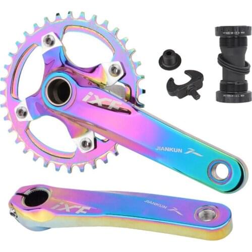 IXF Bicycle Crank Set 104 BCD CNC Untralight Crank Arm MTB/Road Bicycle Crankset With BB Crank for Bicycle Accessories Bike Part