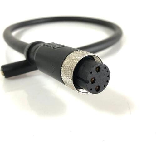 Bafang L1019 Screw Locking Cable Wire Waterproof Harness For G060.1000 Fat Hub Motor Female Side Connector Length 560mm