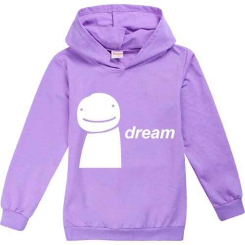 AutumnHoodies Dream Youtuber Gamer Sweatshirts FashionTops Cartoon Pullovers Kid sweatshirt