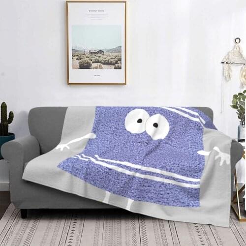 Southpark Towelie No Idea 2047 Blanket Bedspread Bed Plaid Hedging Hooded Fleece Bedspreads Super King Picnic