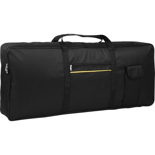 Portable 76 Key Electronic Piano Keyboard Gig Bag Carrying Bag Storage Holder Case 420D Cloth for 76Key / 61Key Piano Keyboard