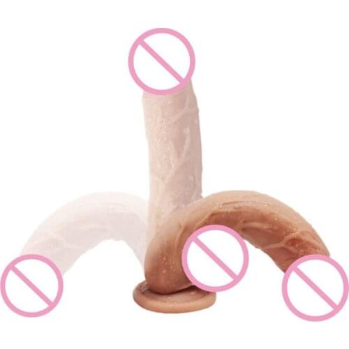 50LF Realistic Dildo Automatic G spot Vibrator with Suction Cup for Women Hands-Free Sex Fun