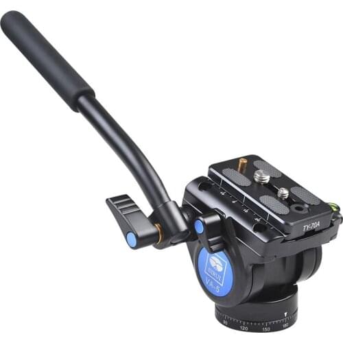 SIRUI VA-5 Fluid Video Head with Arca Swiss Compatible Quick Release Plate
