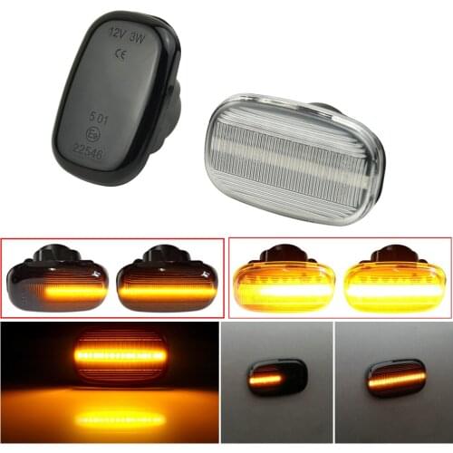Led Dynamic Side Marker Turn Signal Light For Toyota Corolla Yaris Verso (Echo) RAV4 Carina CR Gaia Harrier Liteace Ipsum