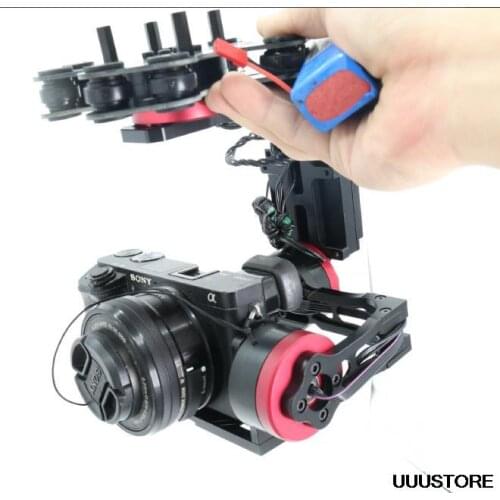 MOY 3 Axis Brushless Camera Gimbal w/32bit Alexmos Controller Motor for RC bmpcc Sony NEX5/6/7 BMPCC G4 FPV Aerial Photography