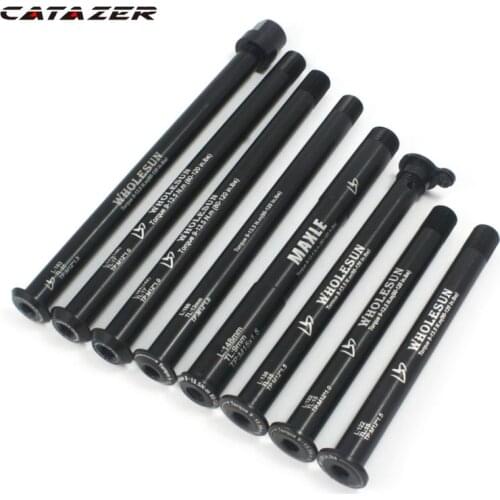 Bicycle Quick Release Thru Axle Skewers MTB Boost Road Disc Brake Fat Bike 122/138/148/160/167/173/183mm*M15x1.5 M12x1.5 M12x1.0